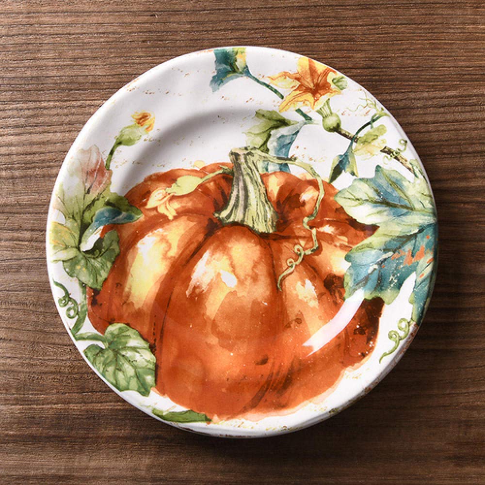 Hh Hl Vintage Nordic Dinner Plate Set Pastoral Style Creative