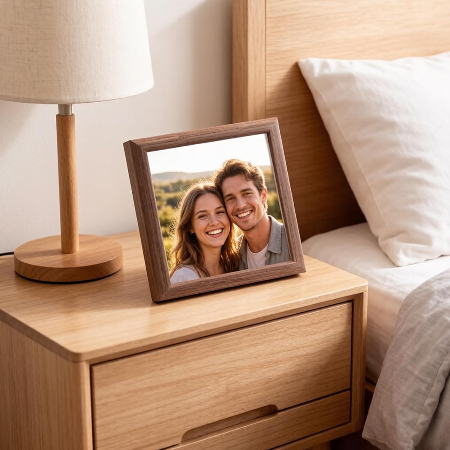 2 Pack Small Shadow Box Picture Frame, 6x6in