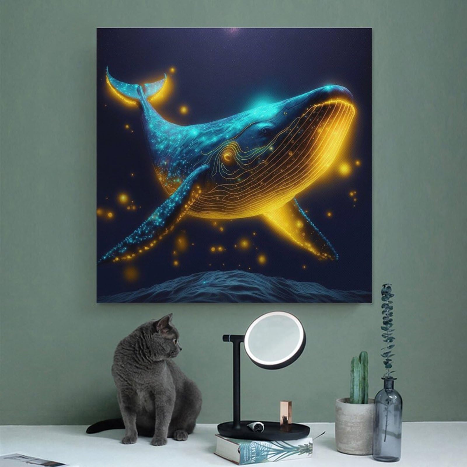 ラッセン絵画。 ラッセン ミニアート「ジ インフィニット ウェイ」額縁 2種展開