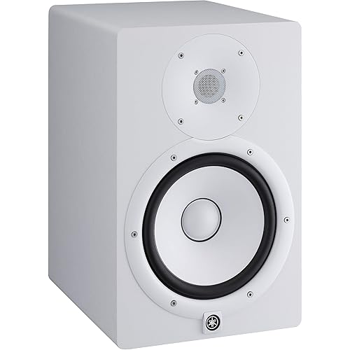 Yamaha HS8 W 8-Inch Powered Studio Monitor Speaker, White