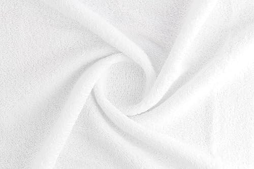 Miniatura 4 de CASA COPENHAGEN Solitaire - Juego de 6 toallas - Blanco nieve, 600 GSM 2 toallas de baño 2 toallas de mano 2 toallitas, diseñado en Dinamarca, hecho