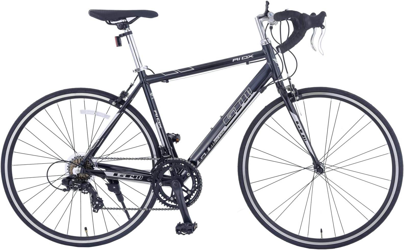 MURTISOL Aluminum Comfort Bike 26’’ Commuter Bike Mountain Bike Hybrid Bike for Men & Women 21 Speeds Derailleur, Front & Seat Suspension, Adjustable Seat & Handlebar in 4 Colors