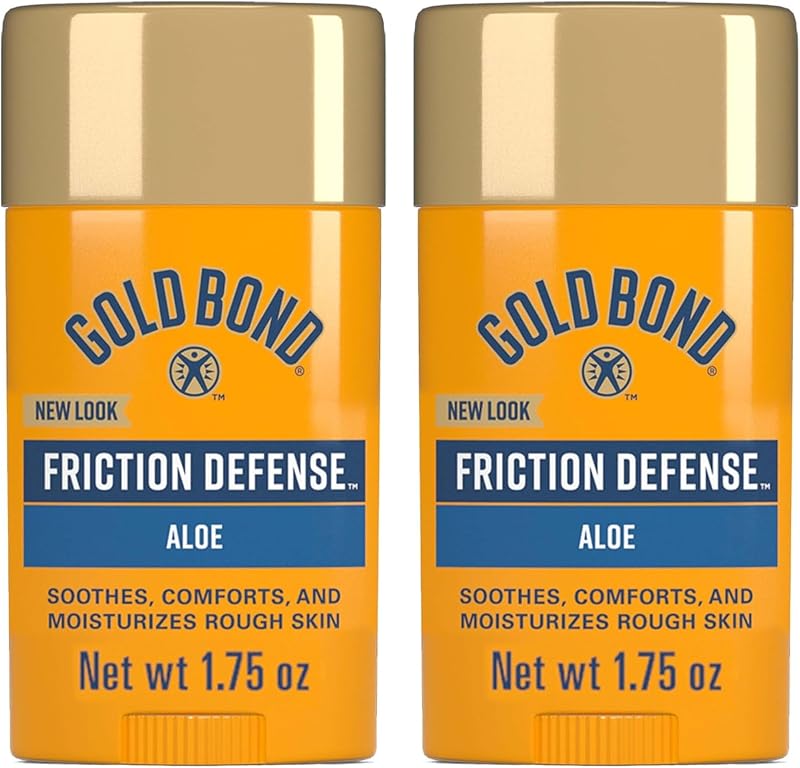 Gold Bond Friction Defense Stick sem fragrância, Pacote com 2