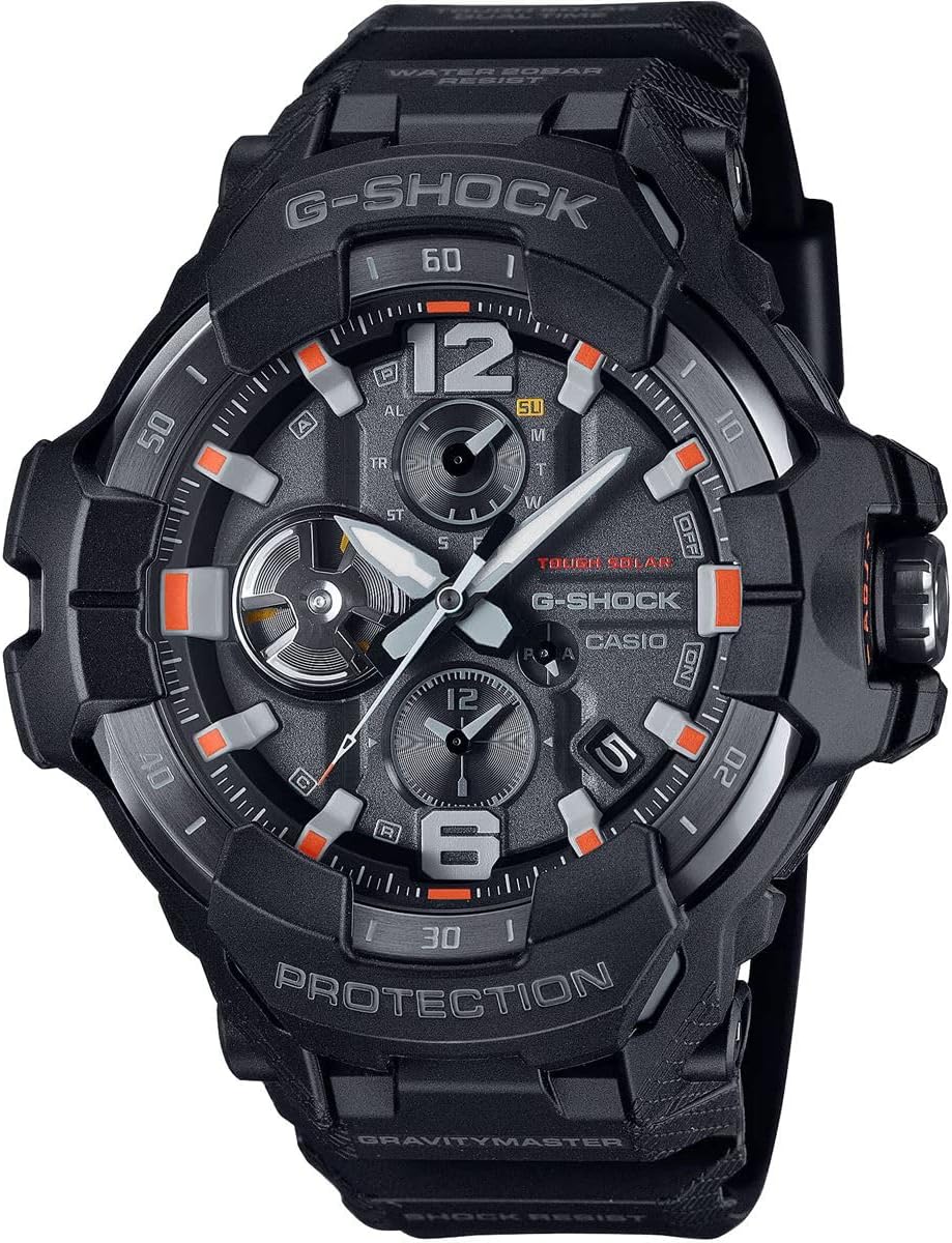 Casio GR-B300EC-1ADR Kol Saati, G-Shock, Analog, Siyah, Erkek