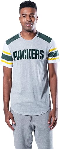 Miniatura 17 de Ultra Game NFL - Camiseta raglán de manga corta para hombre