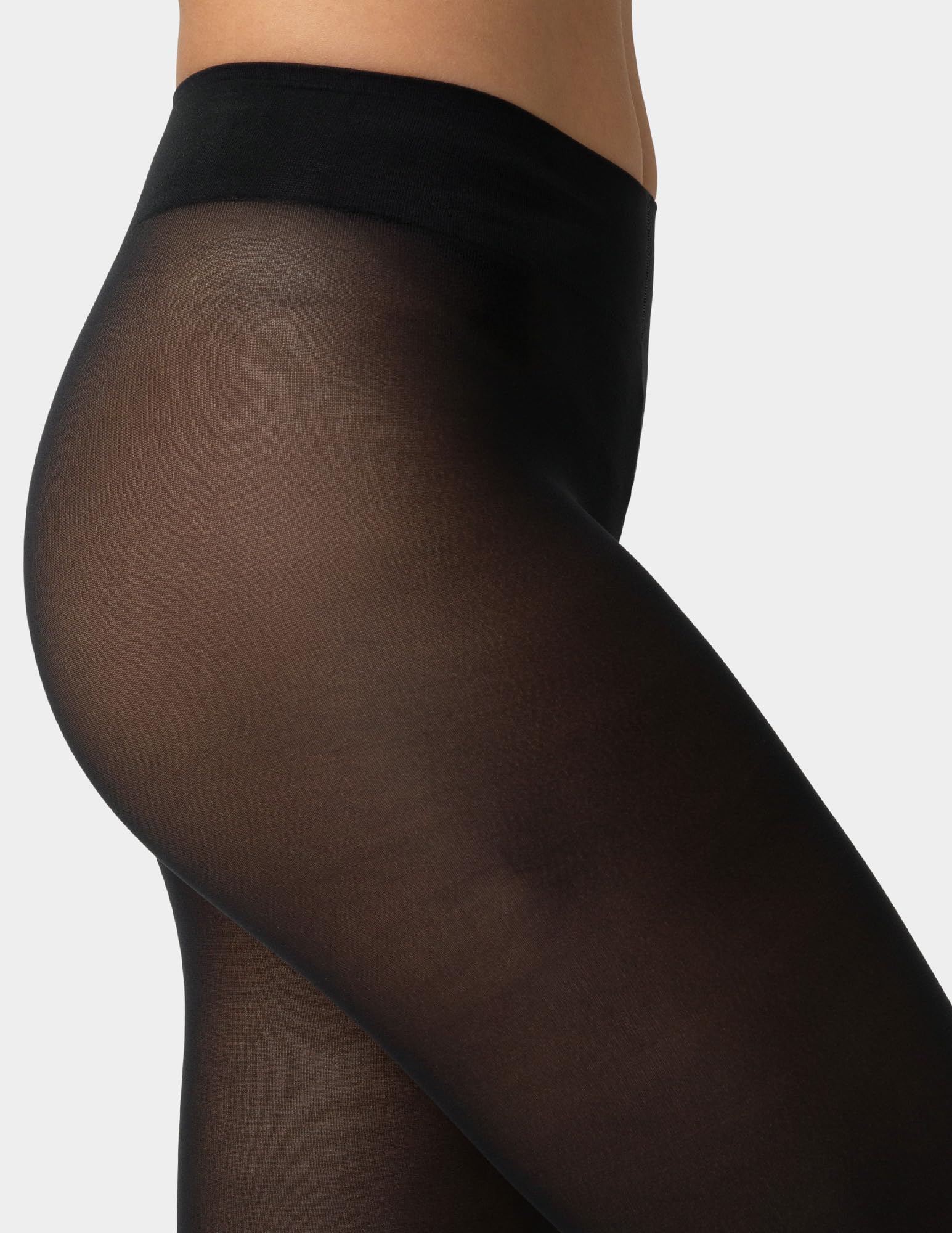 no nonsense Opaque Sheer To Waist Tight medias Mujer (Pack de 2)