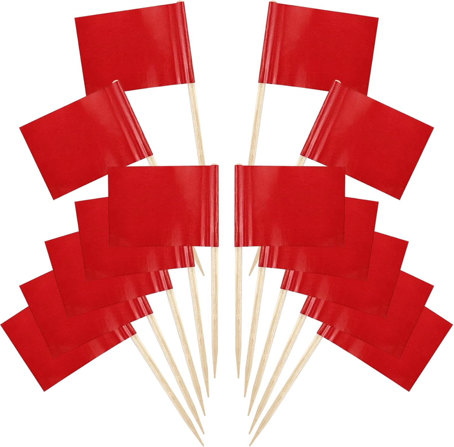 Amazon.com: 50 Pack Blank Toothpick Flags, Food Signs, Food Name Labels ...