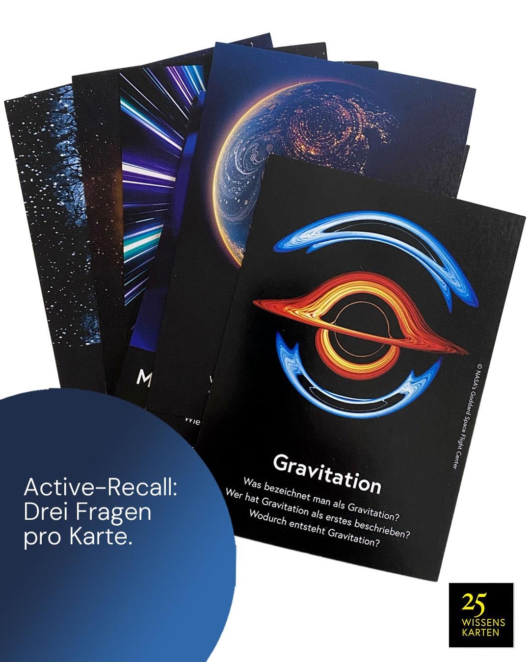 Die 25 Wissenskarten-Trilogie: Universum, Evolution, Philosophie: Der Wissens-Boost im Kartenformat (25 Wissenskarten: Die Wissens-Serie zum Sammeln)