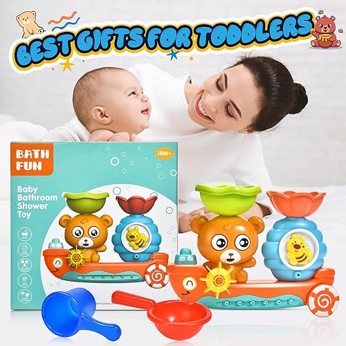 Miniatura 6 de Juguetes de bañera, juguetes de baño en la bañera, idea de regalo para tus niños pequeños, niños y niñas en el baño.