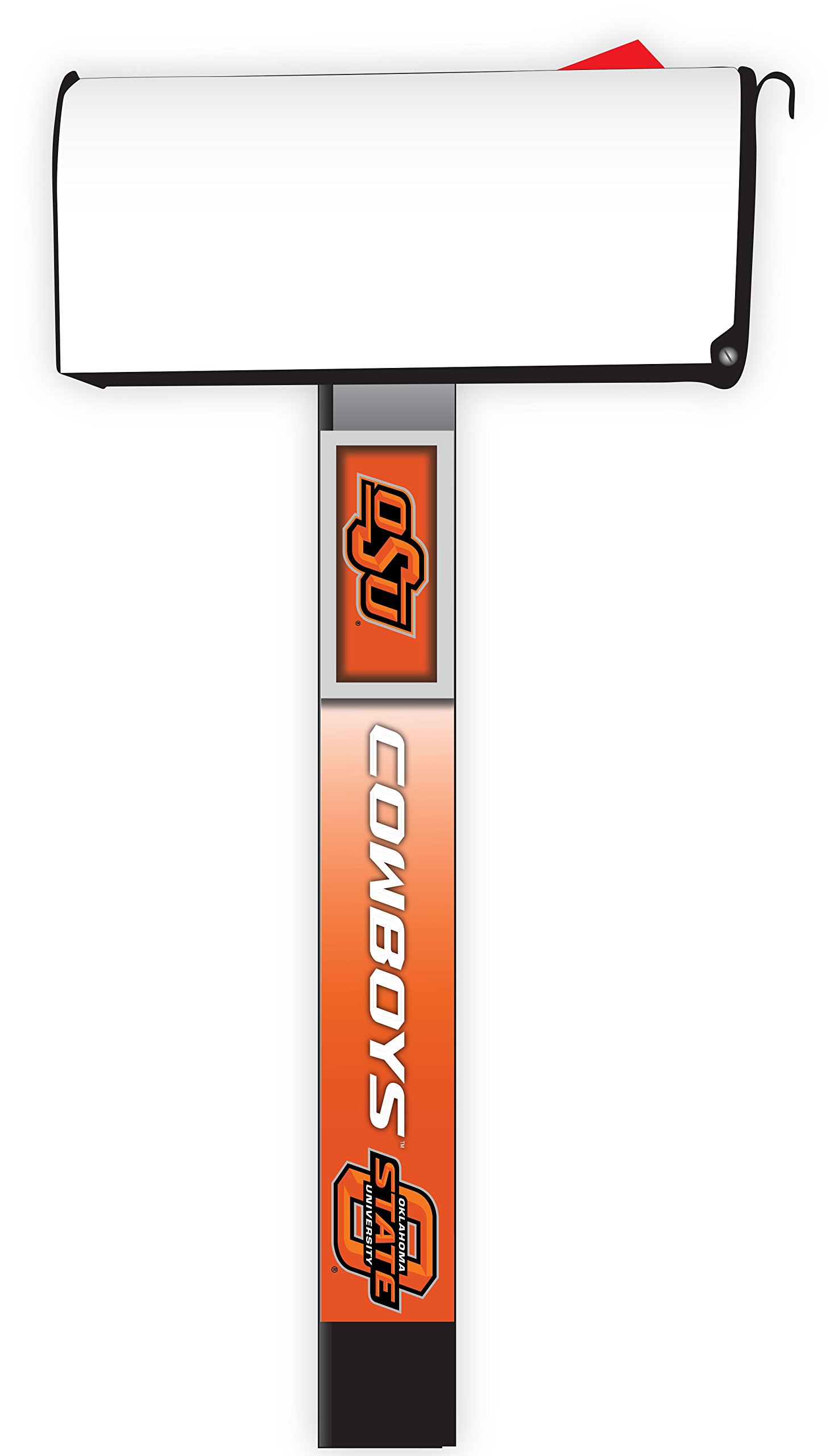 Oklahoma State Cowboys 2-Pack Mailbox Post Cover Officially Licensed Collegiate Product