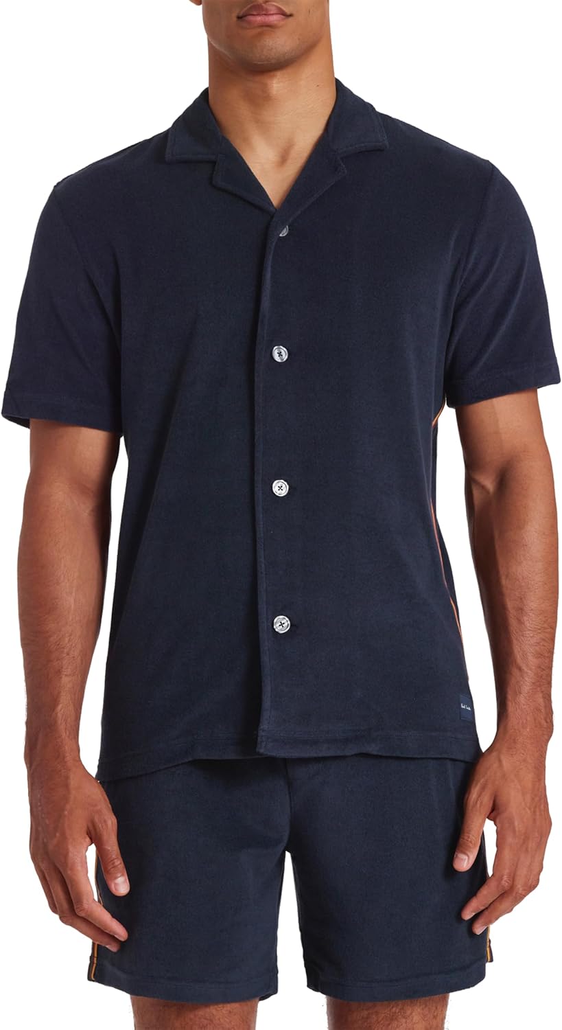Paul Smith Men's Towelling Lounge Shirt