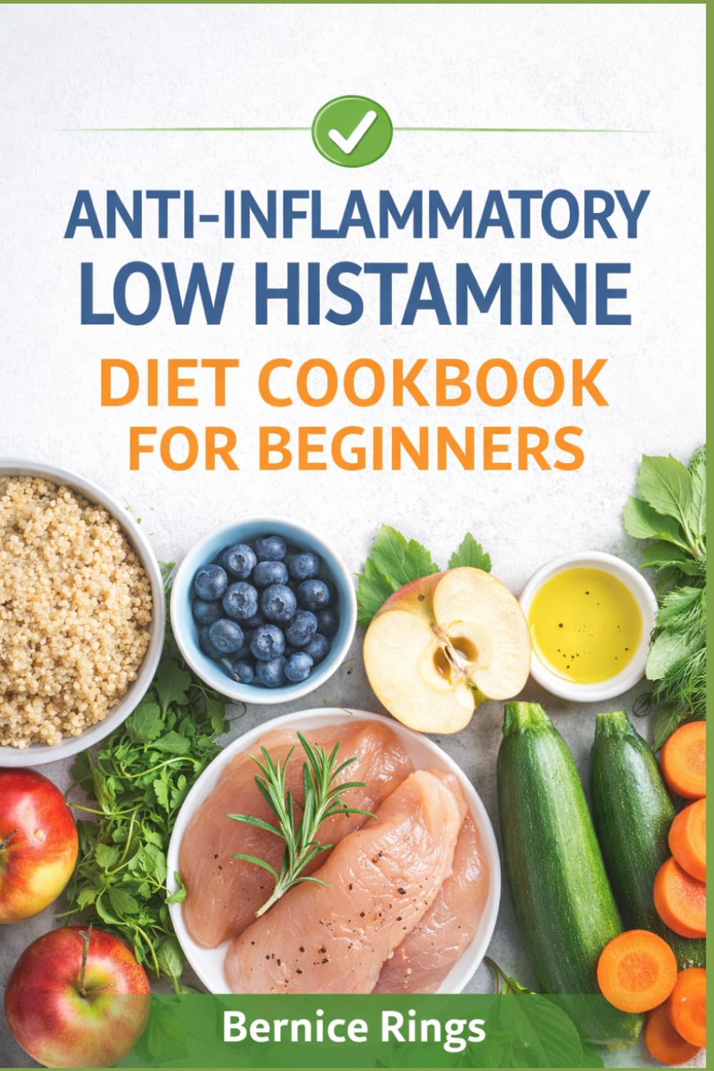 ANTI-INFLAMMATORY LOW HISTAMINE DIET COOKBOOK FOR BEGINNERS