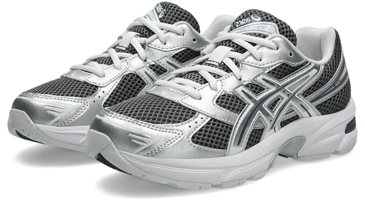 ASICS Boys Gel-1130 Gs Sneaker, Carrier Grey Pure Silver, 3.5 UK