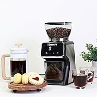 Vista 2 de Kenmore Conical Burr Coffee Grinder - Electric Maquina de Moler Café for Espresso, French Press, Drip, Adjustable Grind Size, Bean Mill, Digital