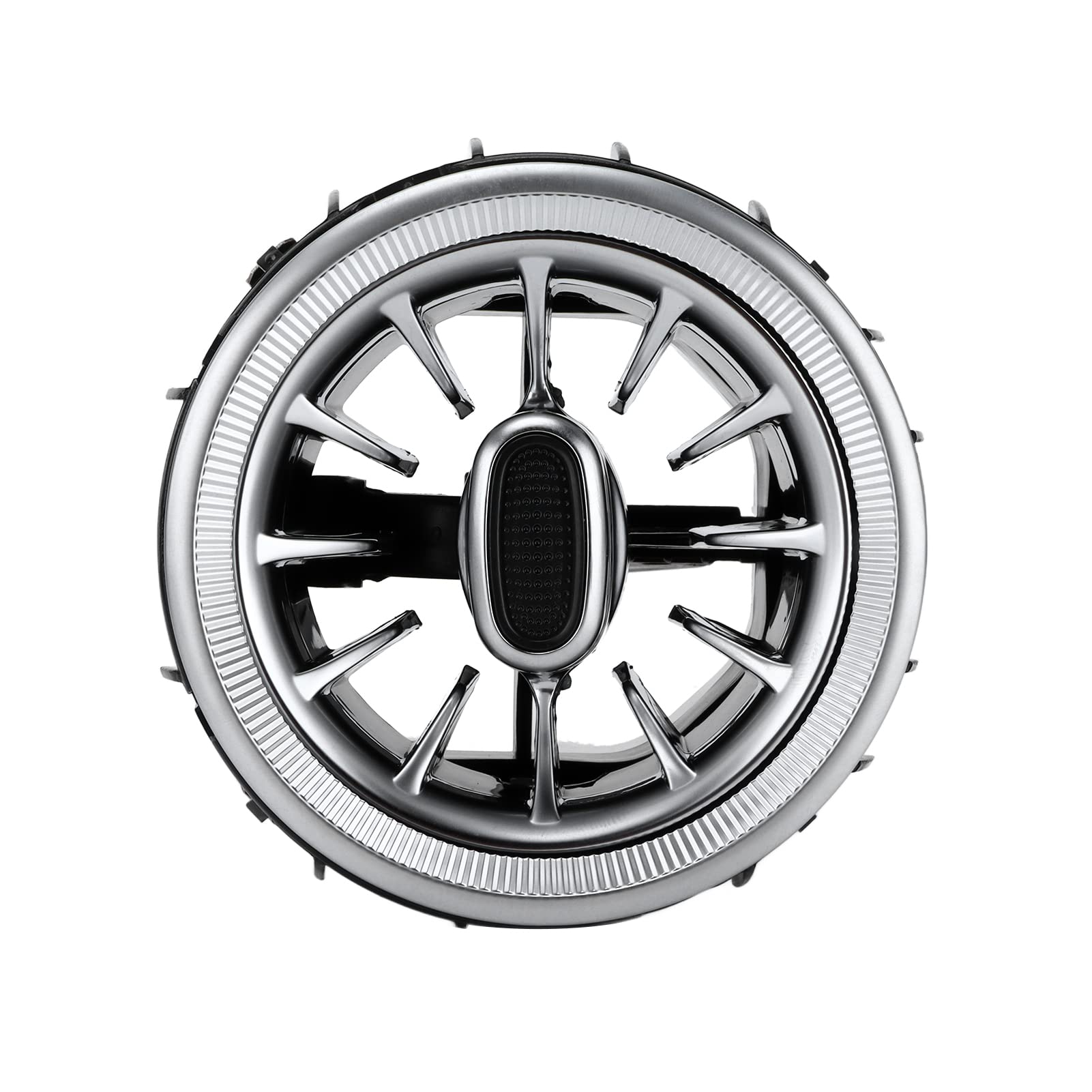 CHICIRIS Przednia Turbina LED Pasująca do Zestawu Oświetlenia Otoczenia Vent Pasująca do C/GLC-Class 2015-2018, Stylowy 3-kolorowy Zestaw Zamienny Ulepszania Wnętrza Samochodu, Plug and Play,