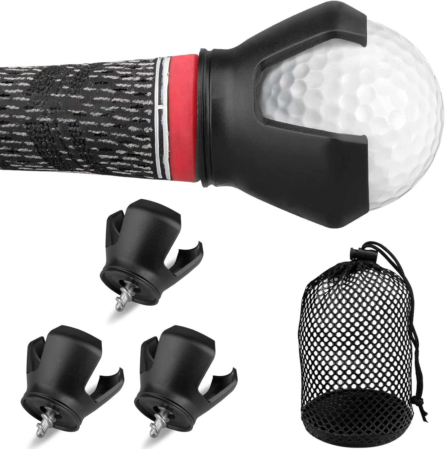 Golf Ball Retriever 3Prong Golf Ball Picker Upper Golf Ball Grabber