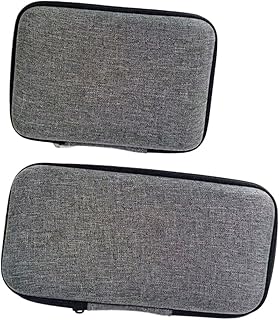 SUPVOX 2 Pçs Bolsa De Armazenamento De Fone De Ouvido Sem Fio Fones De Ouvido Microfone Sem Fio De Lapela Microfone De Lapela Caixa De Microfone De Lapela Bolsa De Produto Digital Bolsa