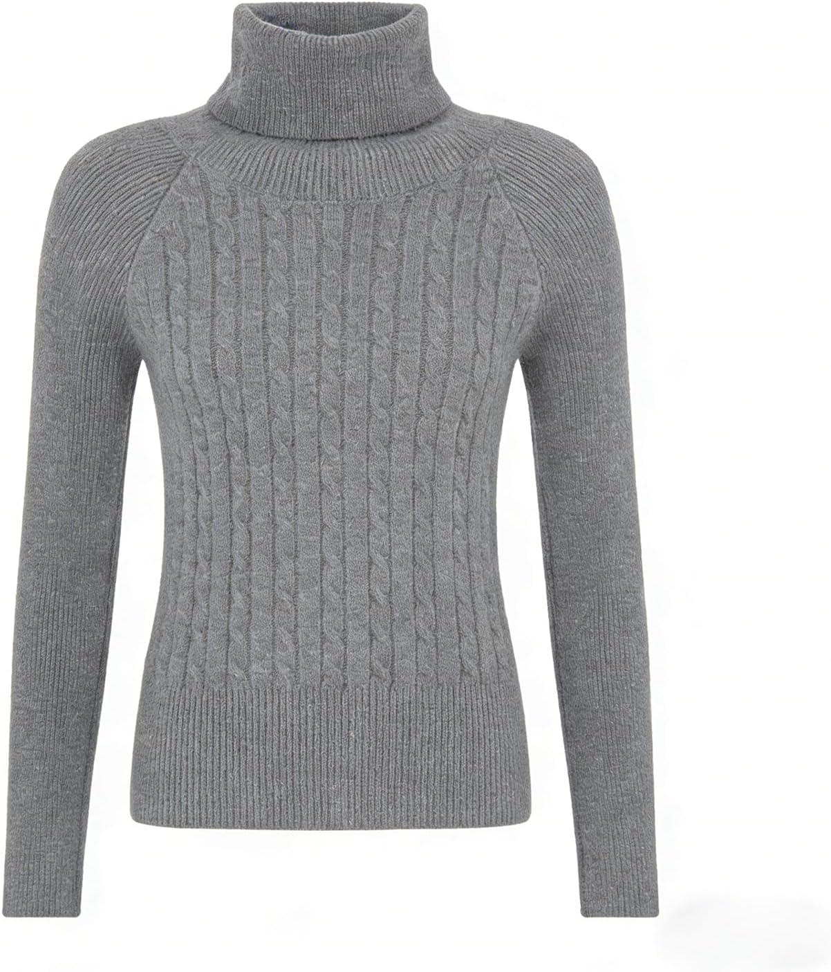 – Women's Thermal Medium Neck Sweater Base Layer Inner Cloth Knitted Base Shirt Long-Sleeved Top Slim Fit Style Slimming Clothes Simple Pure Color Wool for Spring Autumn Winter Inner Wear