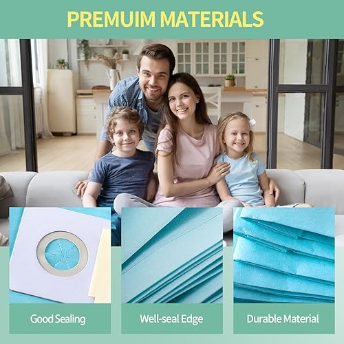 Miniatura 3 de 15 Pack Replacement Type A Vacuum Bags Compatible with Riccar Upright Vacuums 2000 4000 R100 R200 R300 R300C R500 R600 R700 R800 R800C 5000 6000