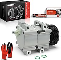 Vista 10 de A-Premium Compresor A/C con embrague compatible con Ford Excursion 7.3L 2000-2003
