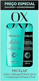 Kit OX Shampoo 200ml + Condicionador 170ml Micelar
