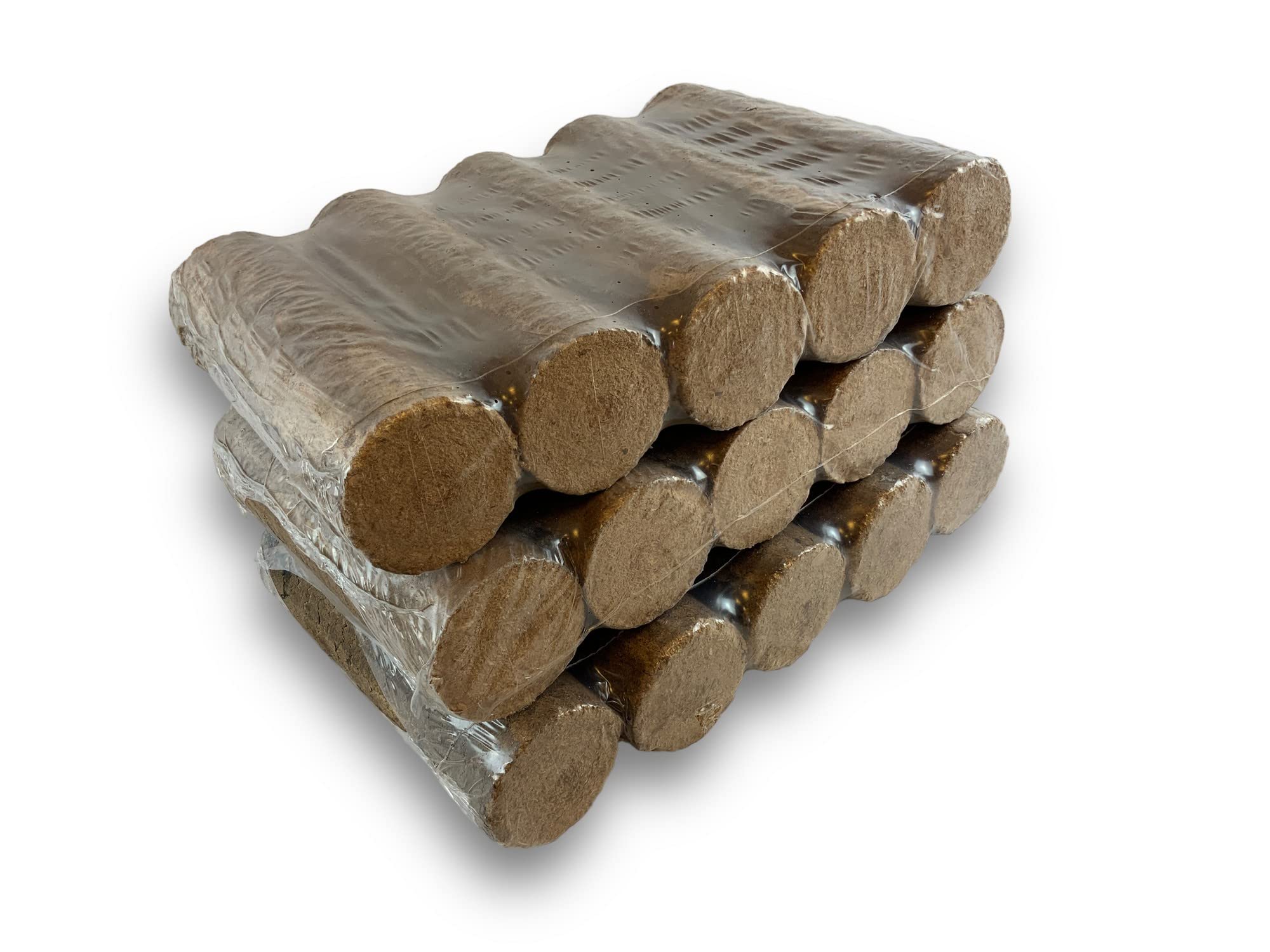 Kibros 15 bûches Bois compressé hêtre 100% Naturel 18 MJ/kg 3X performant | 15 bûches hêtre 100% naturel, 18 MJ/kg, 3× plus performant, écologique, poêles inserts cheminées barbecues.