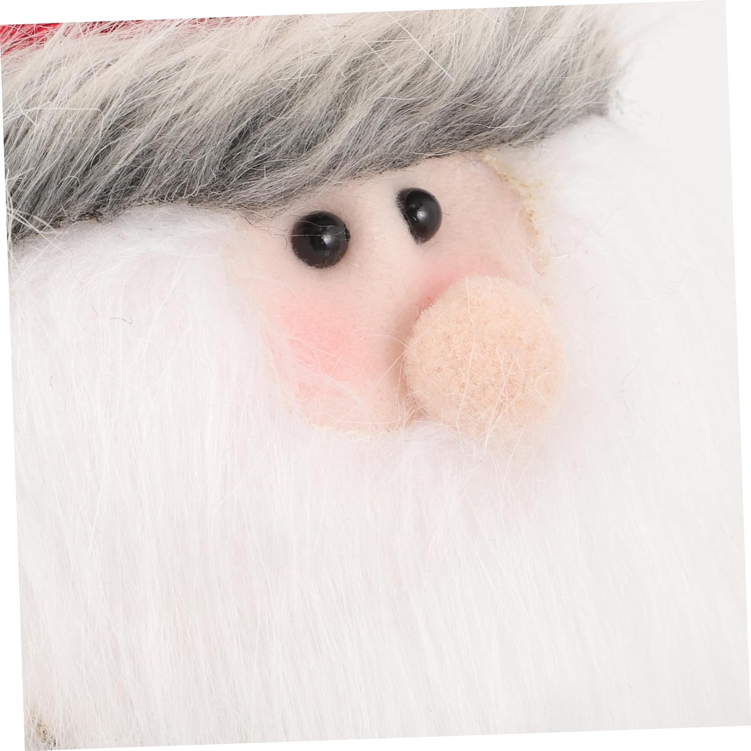 HAPINARY Christmas Candy Jar Santa Claus Plastic Candy Storage Bottle with Lid for Holiday Party Favor and Xmas Packaging