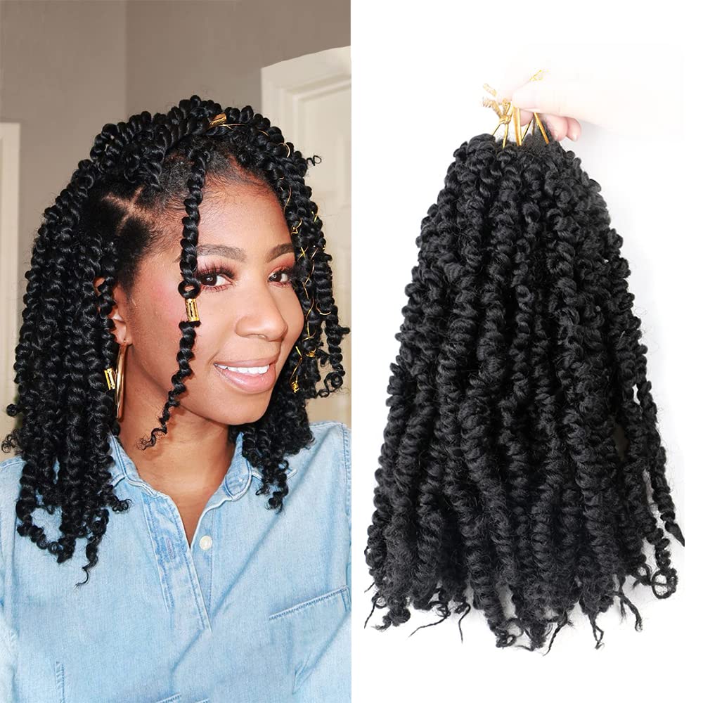 Buy Passion Twist Crochet Hair 10 Inch Pretwisted Passion Twist Hair