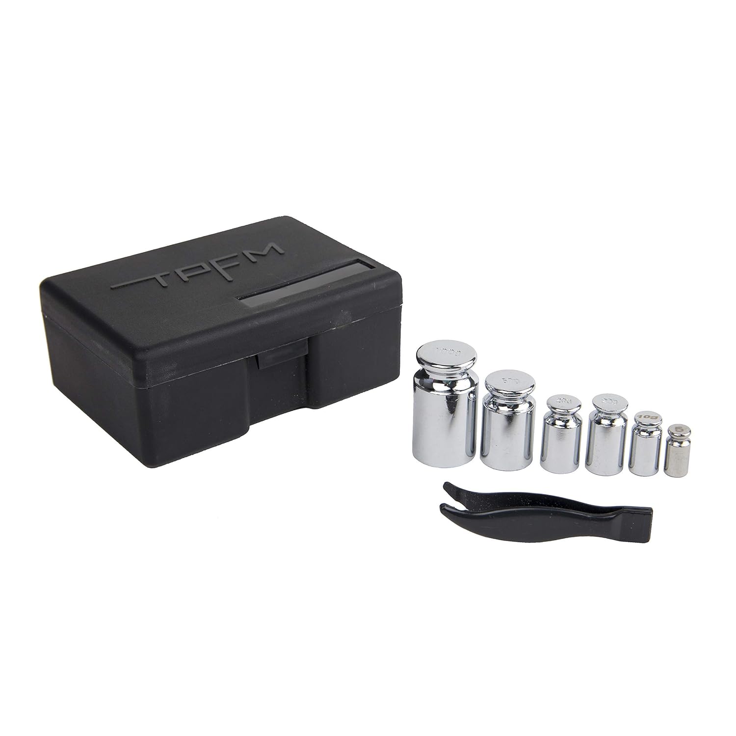 Truweigh Calibration Weights 6 Piece Kit - (Black) - OIML Class M1 - High Precision Grade - Calibration Weight Kit - Calibration Kit for Digital Scale - Weight Set for Digital Scale Gram: Industrial & Scientific