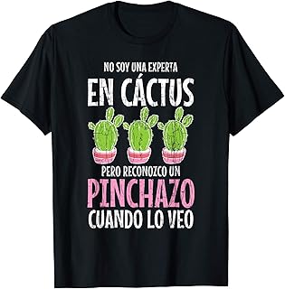 Cita divertida Planta de Cactus Amante de la Planta de Camiseta