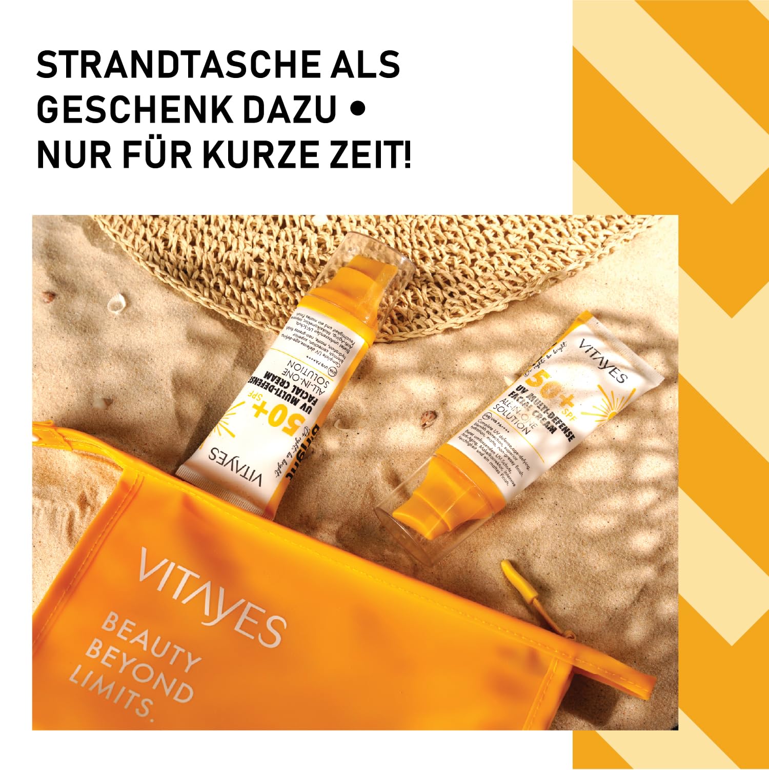 Vitayes b!right SunScreen Broadspectrum SPF 50+ Daily UV Multi-Defense Sun Protection Cream, Sun Cream, Sun Lotion for Face 50 ml - Image 4