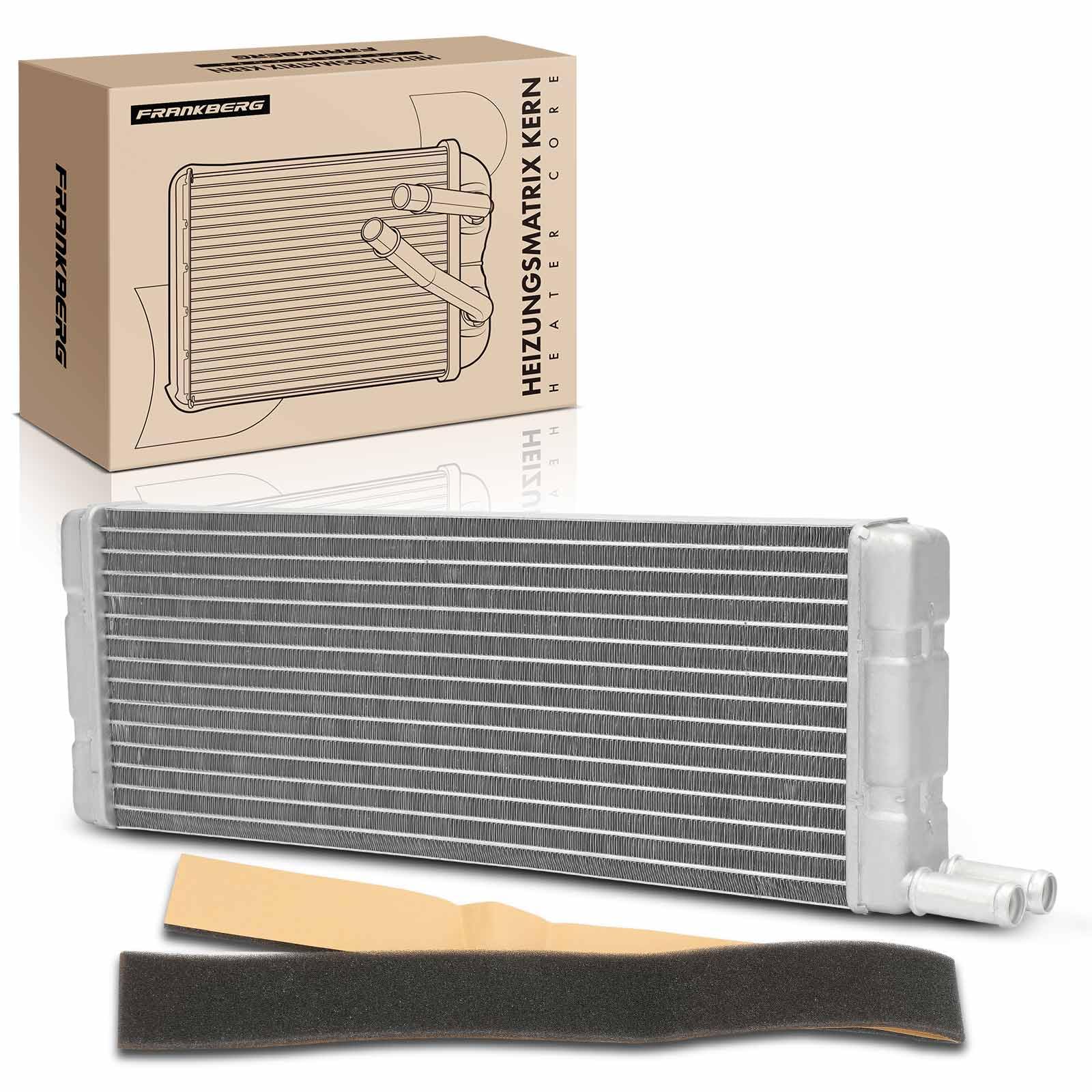 Frankberg Heat Exchanger Compatible with Transporter III Bus 25 1.9L 2.1L Petrol 1982-1992 Transporter III Platform/Chassis 24 1.9L 2.1L Petrol 1984-1992 Replace# 251265303