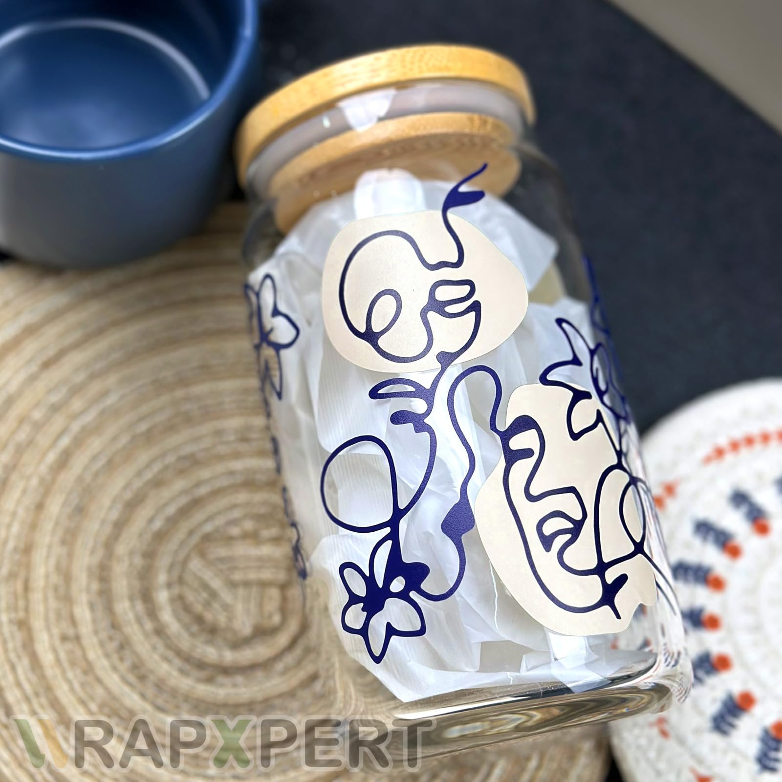 WRAPXPERT Navy Blue Vinyl,12