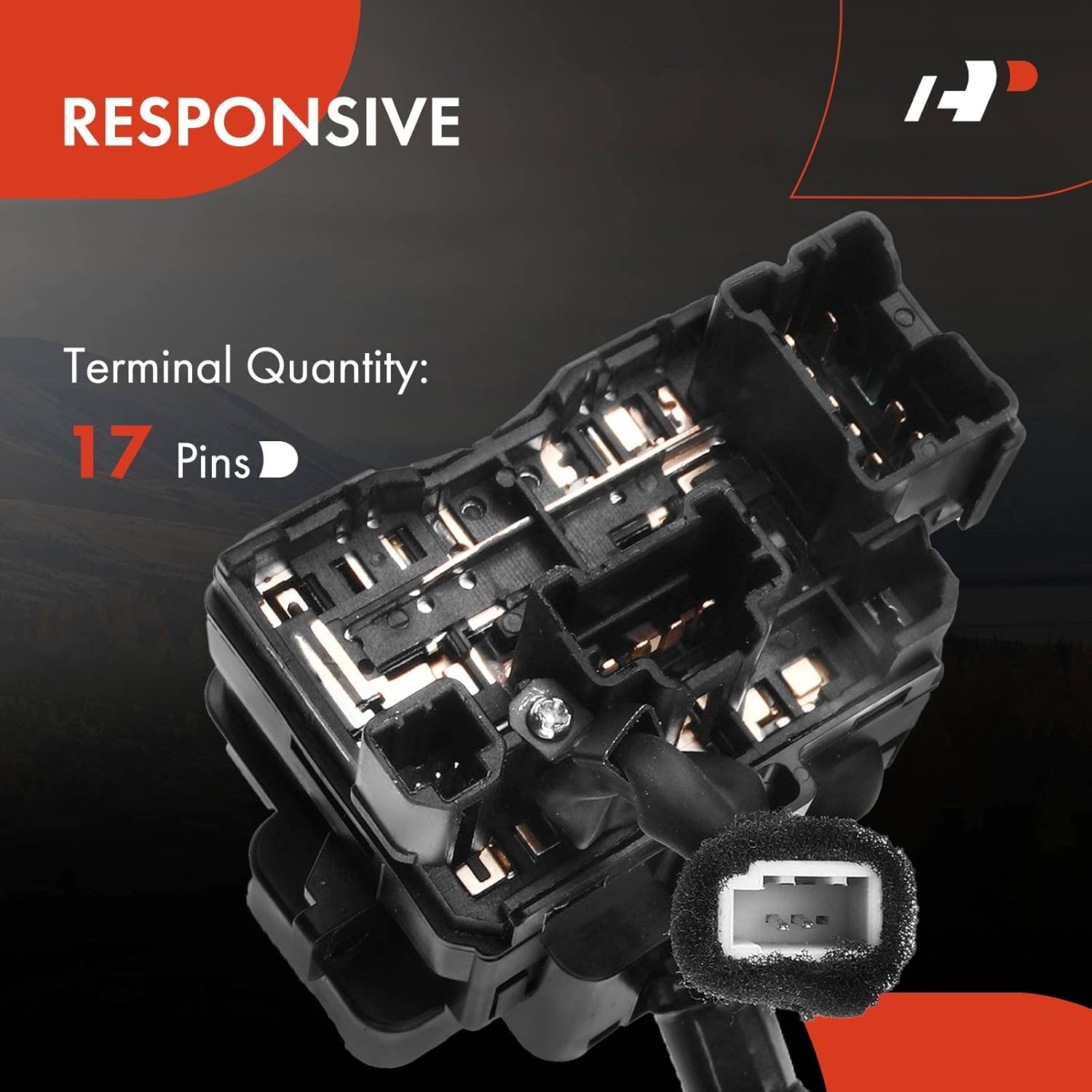 A-Premium Turn Signal Switch, Headlight Dimmer Multifunction Switch Compatible with Nissan Frontier 2002-2004, Sentra 2000-2006, Xterra 2000-2004, Replace# 255405M001 with Fog Light