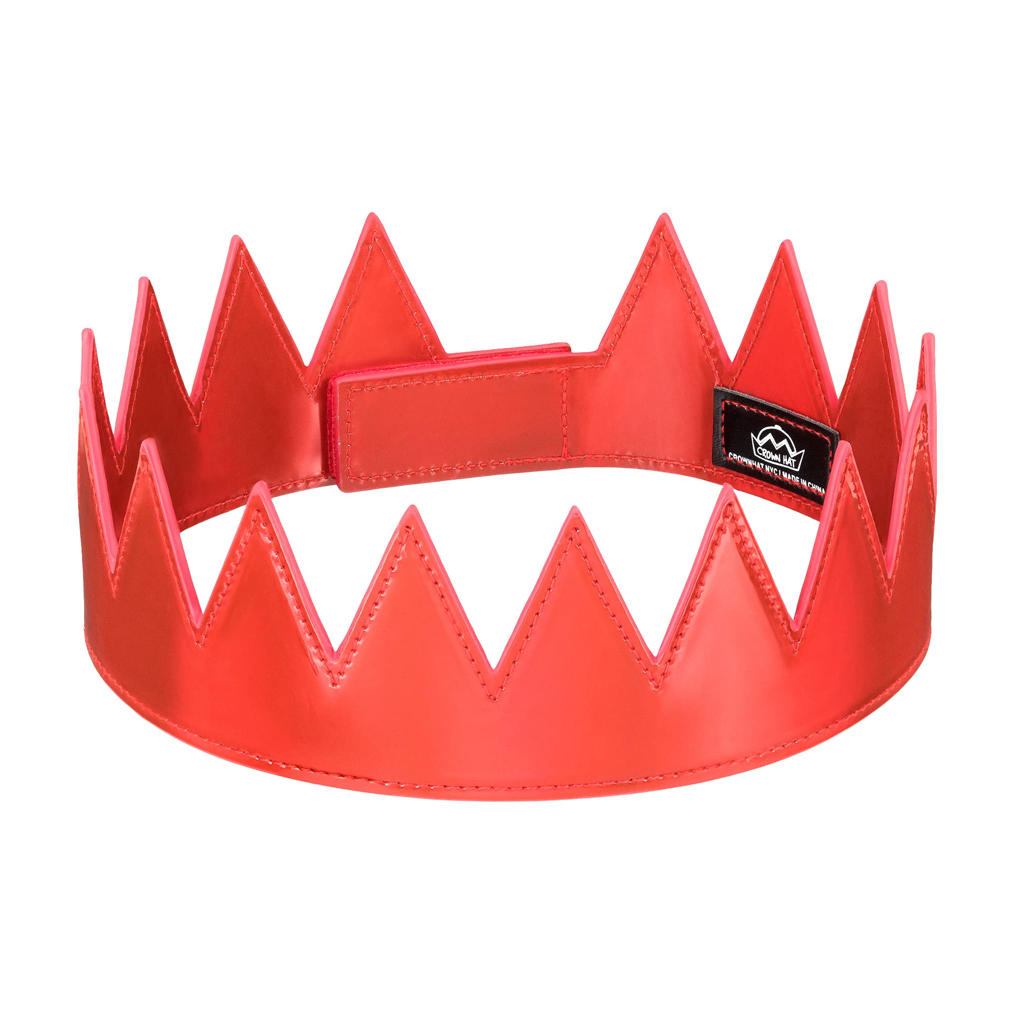 Crown Hat NYCKing Queen Princess Prince Crown Hat - Short Spike - Fully Adjustable