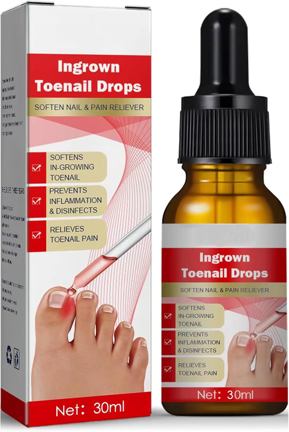 Ingrown Toenail Treatment 30ml Ingrown Toenail Cuticle Care Oils for Ingrown Toenails