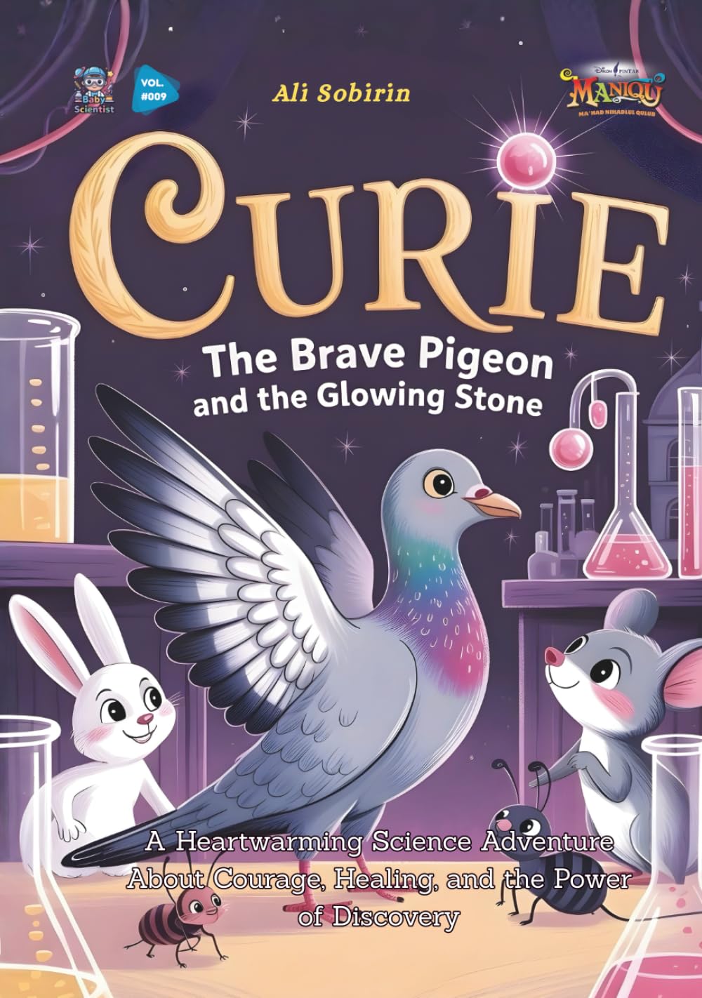 Curie the Brave Pigeon and the Glowing Stone: A Heartwarming Science Adventure About Courage, Healing, and the Power of Discovery (Baby Scientist)