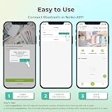 Nelko P21 Stampante per Etichette Portatile, Incluso 1 Rotolo, Bianco | Connessione Bluetooth Per Smartphone, con Modelli di Etichette Vari, Organizzazione Domestica e Archiviazione in Ufficio - 6