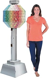 3D New Yearâ€™s Eve Moveable Ball Drop Stand-Up