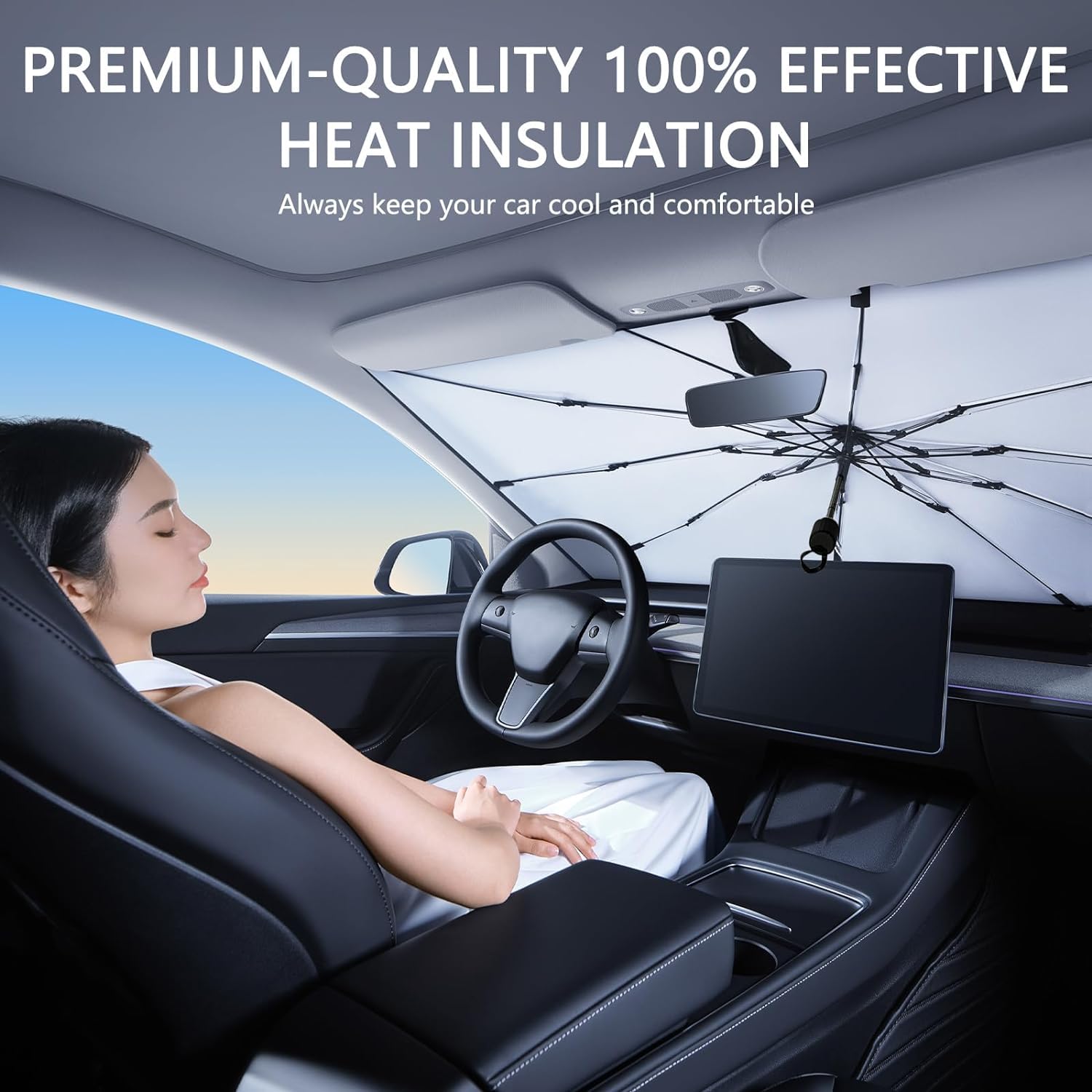 Mascherina Parasole Per Kia Sportage IV (2015-2021) – Set Completo, Protezione UV