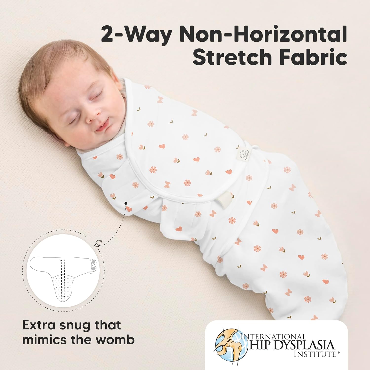 KeaBabies 3-Pack Baby Swaddle Sleep Sacks and 5-Pack Burp Cloths for Boys and Girls - Newborn Swaddle Sack - Ultra Absorbent Burping Cloth