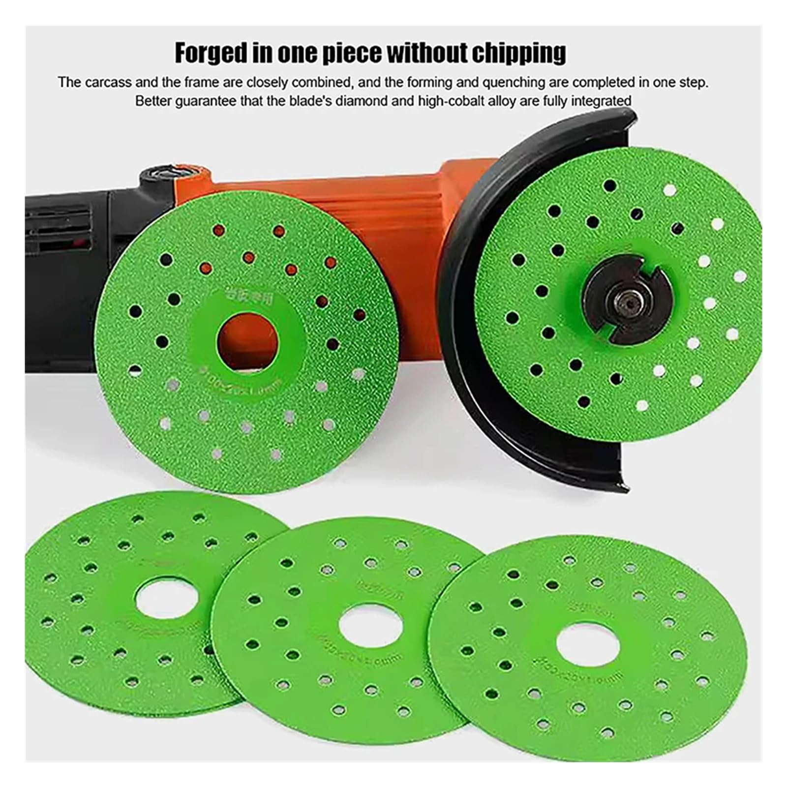 Disco de corte para porcelana, Discos abrasivos de diamante 100 mm for amoladora angular verde porcelana losa roca 4 piezas