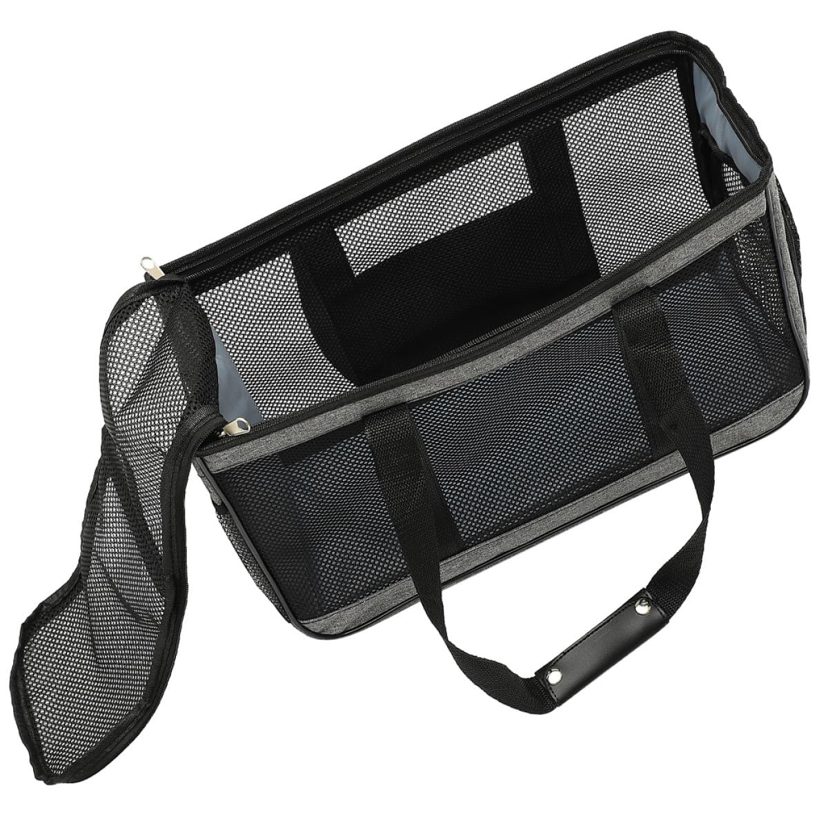 Levemolo Trasportino Portatile per Gatti e Animali Domestici Oxford e Rete Traspirante Leggero per Viaggi Estivi Comodo e Pieghevole