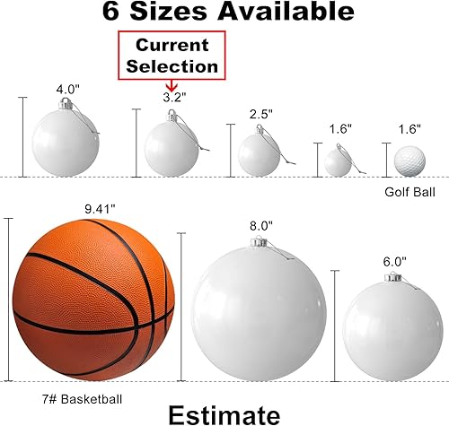 Vista 234 de 18 esferas medianas decorativas navideñas para árbol de Navidad, inastillables, para colgar, color púrpura, 2.5 pulgadas, paquete de 18