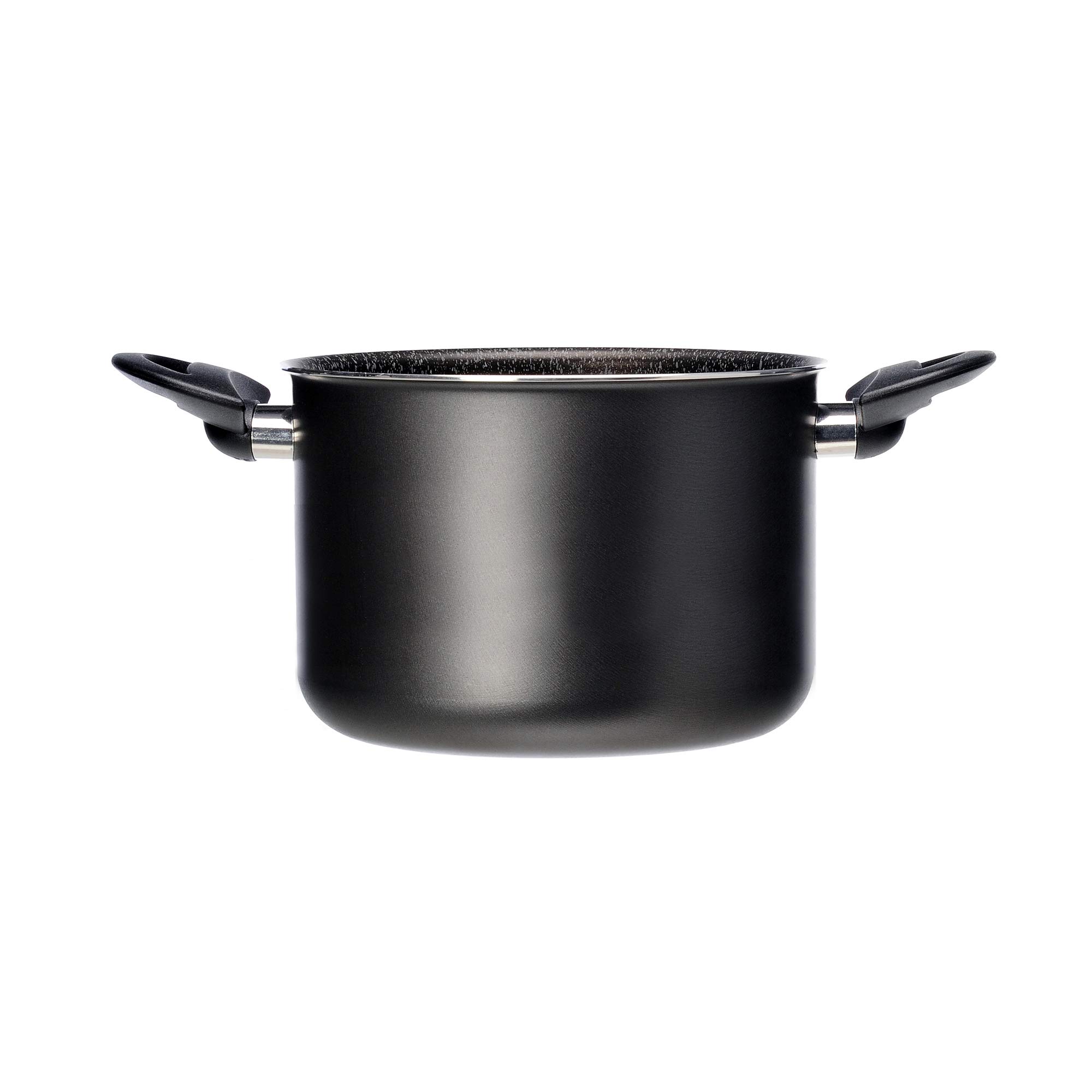 Alluflon Tradizione Italia olla, aluminio, Negro, 22 cm