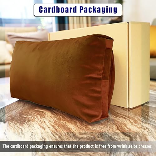 Miniatura 8 de Almohada reclinable de terciopelo con base antideslizante, soporte ajustable para el cuello para aliviar el dolor en el hogar, la oficina y los