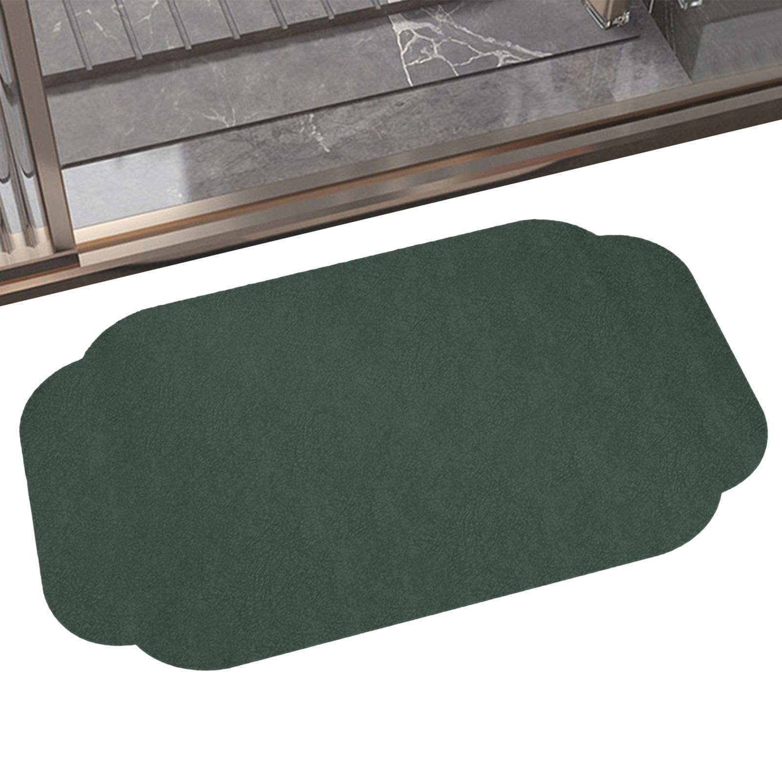 Tapis de bain diatomée pour habiller élégamment l'entrée de votre douche