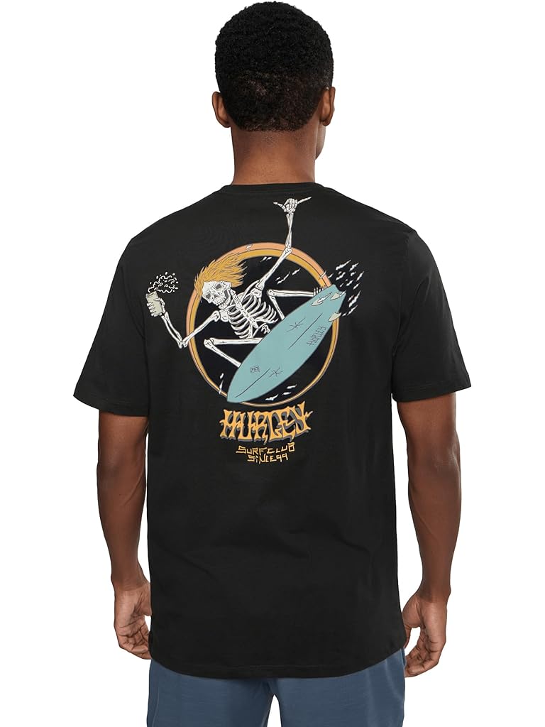 Black Hurley Skeletor Short Sleeve