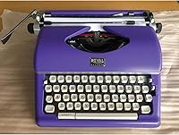 Vista 2 de Royal Consumer Classic Retro - Máquina de escribir manual (Morado)