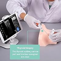 Vista 4 de Ultrasonido Guiado Punción tiroidea Fantasma Biopsia tiroidea de punción Entrenamiento de la práctica de la punción, Biopsia celular, Enfoque